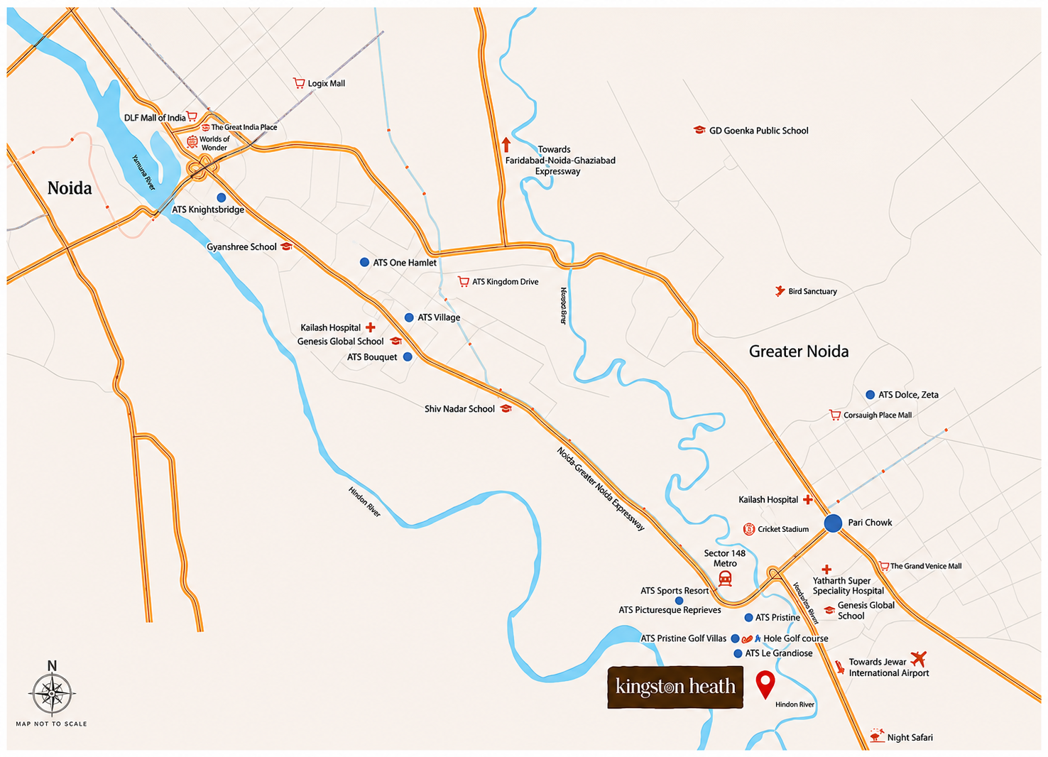 ATS Kingston Heath Location Map