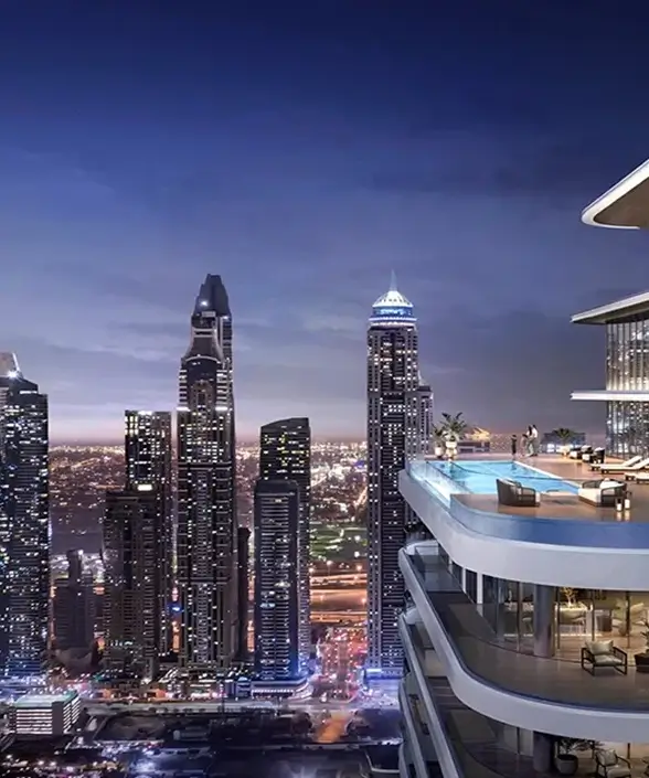 Elie Saab branded residences exterior view in Noida