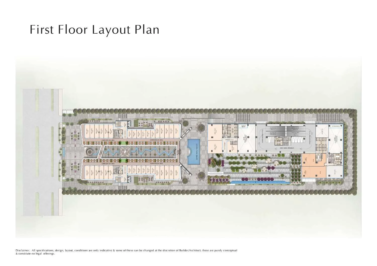 Exotica First Floor Plan Layout