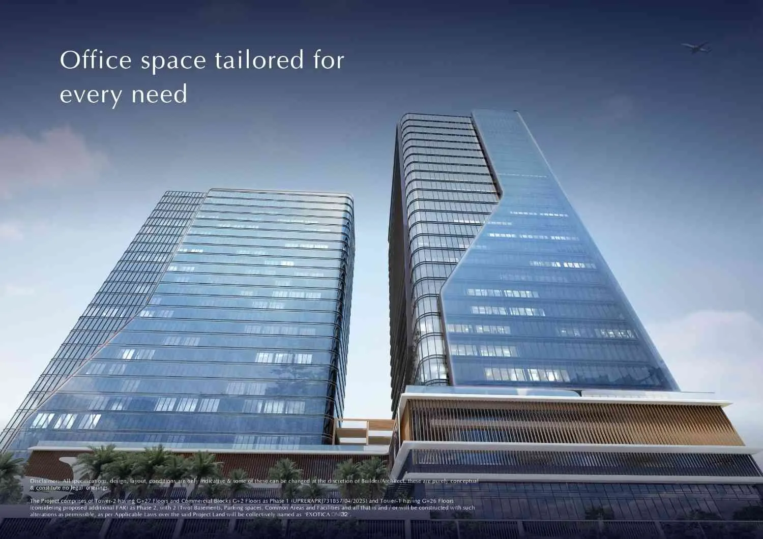 Exotica One32 premium commercial property Noida investment opportunity